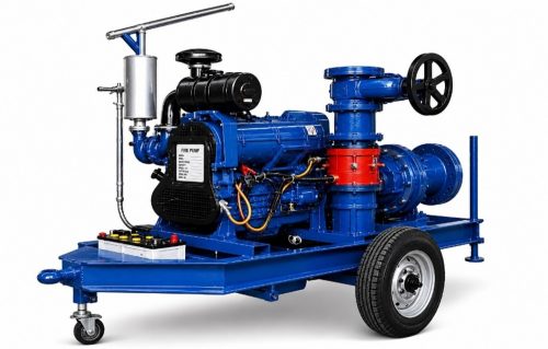 Trailer Mounted Diesel Fire Pump-1